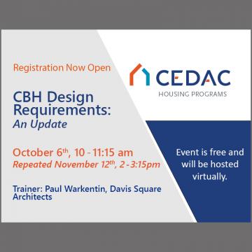 CEDAC CBH Design Requirements marketing image